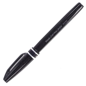 Flamaster Pentel brush sign czarny 1 kol. (SESF30-aX)