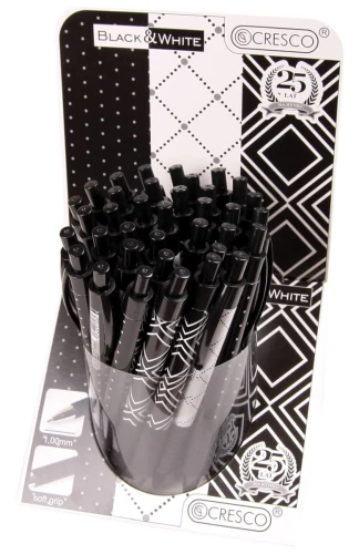 Długopis X22 Cresco Black&amp;White Serie niebieski 1,0mm (600020-S)