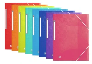 Teczka plastikowa na gumkę Oxford Urban A4 kolor: mix [mm:] 250x330 (400147020)