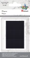 Magnes Titanum Craft-Fun Series prostokąty samoprzylepne - czarne [mm:] 12,7x25 12 sztuk