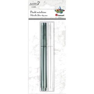 Cienkopis Titanum Craft-Fun Series pisak metaliczny 2,2mm 2kol.