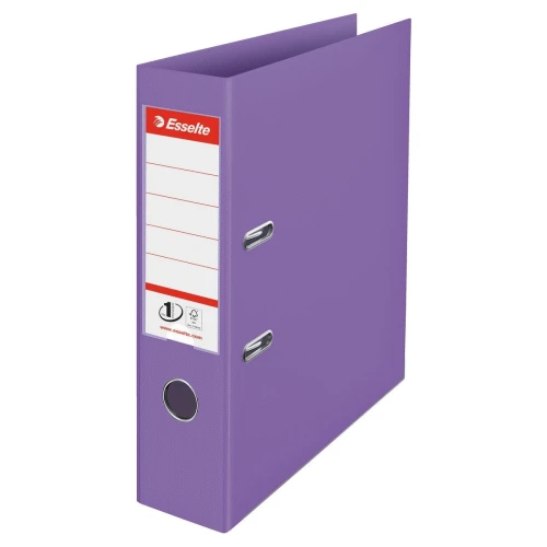 Segregator dźwigniowy Esselte Colour Breeze No.1 A4 75mm lawendowy (628432)
