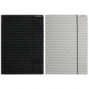 Teczka kartonowa na gumkę Starpak A4 kolor: mix (491058)