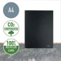 Teczka kartonowa Leitz recycle A4 kolor: czarna 430g (39060095)