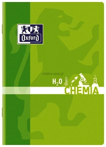 Zeszyt tematyczny Oxford chemia A5 60k. 90g krata (400092590)
