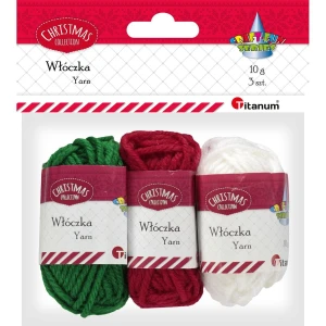 Włóczka Titanum Craft-Fun Series XMAS 3 kol. (439994)