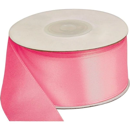 Wstążka Titanum Craft-Fun Series satynowa 38mm różowy 25m (TS38-006)