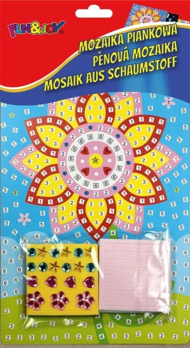 Mozaika Fun&amp;Joy standard Kwiatek (FJBEVA807)