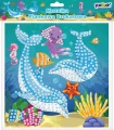 Mozaika Fun&amp;Joy Glitter DELFINY (FJSR2202-8)