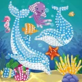 Mozaika Fun&amp;Joy Glitter DELFINY (FJSR2202-8)