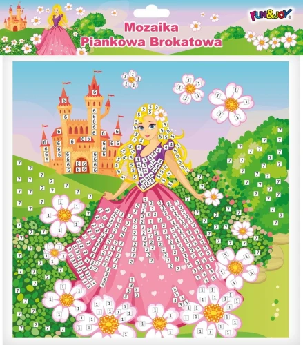 Mozaika Fun&amp;Joy Glitter GIRL (FJSR2202-6)