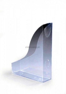 Pojemnik na dokumenty pionowy Durable A4 - przezroczysty [mm:] 73x306x 241 (1701711400)