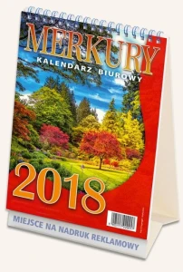 Kalendarz biurkowy Wydawnictwo Telegraph MERKURY 152mm x 225mm (H7)