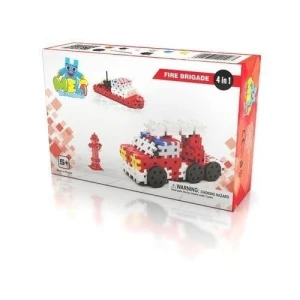 Klocki pozostałe Meli Basic wozy strażackie 4W1 (50110)