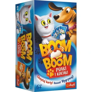 Gra planszowa Trefl Boom Boom Psiaki i Kociaki (01909)