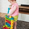 Zabawka edukacyjna Smily Play zjeżdżalnia z piłeczkami i młotkiem (SP82932)