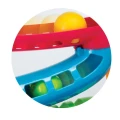 Zabawka edukacyjna Smily Play zjeżdżalnia z piłeczkami i młotkiem (SP82932)
