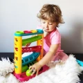 Zabawka edukacyjna Smily Play zjeżdżalnia z piłeczkami i młotkiem (SP82932)