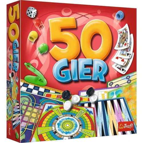 Gra strategiczna Trefl Kalejdoskop 50 gier (02116)