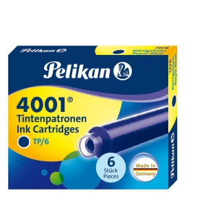 Naboje krótkie Pelikan niebieskie 