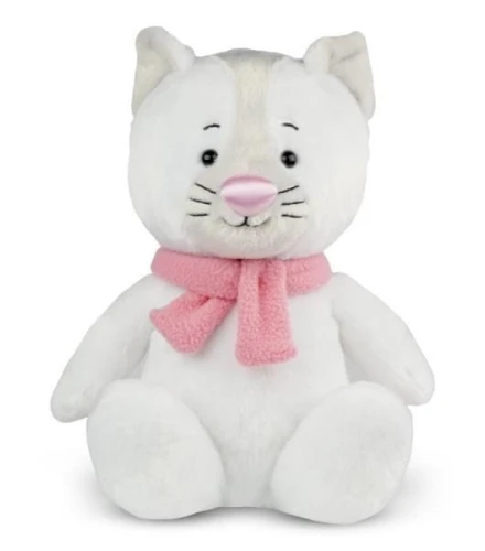Pluszak Tm Toys Kolorowe noski kot biały [mm:] 280 (DKL0064)