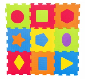 Mata dla malucha Smily Play piankowa kształty, 29x29cm (SP84002)