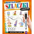 Książeczka edukacyjna Aksjomat Kolorowe szlaczki z pisakiem. Piszę i zmazuję od 5 lat
