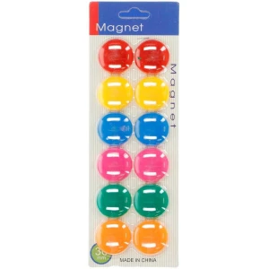 Magnes - mix śr. 30mm (900882) 12 sztuk