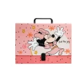Teczka kartonowa na klips Beniamin z rączką Minnie Mouse A4 kolor: mix