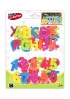 Magnes Mega Creative literki cyferki - mix (462721)