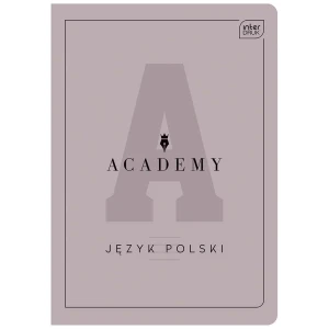 Zeszyt tematyczny Interdruk ACADEMY A5 60k. 90g linia (ZE60=POLACA)