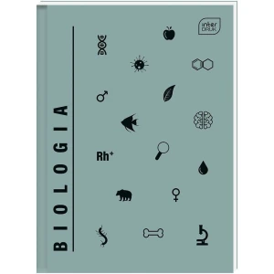 Brulion tematyczny Interdruk 5902277332387 A5 80k. 70g krata (Biologia)