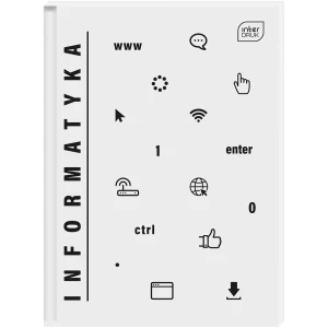 Brulion tematyczny Interdruk 5902277332431 A5 80k. 70g krata (INFORMATYKA)