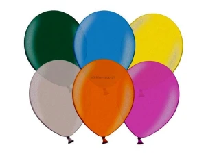 Balon gumowy Partydeco perłowy 100 szt mix 12cal (12M-000P)