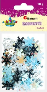 Konfetti Titanum Craft-Fun Series płatki śniegu (363576)