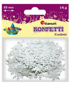 Konfetti Titanum Craft-Fun Series płatki śniegu (284814)