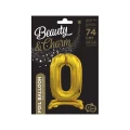 Balon gumowy Godan Beauty&amp;Charm cyfra stojąca złota złota (BC-ASZ0)