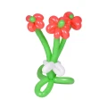 Balon gumowy Arpex do modelowania z pompką 20 szt. mix (K5143)