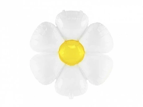 Balon foliowy Partydeco Stokrotka, 75x71cm, mix 28cal (FB65)