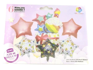 Balon foliowy One Dollar zestaw party (358393)