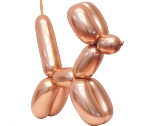 Balon gumowy Godan do modelowania Beauty&amp;Charm, platynowe różowo-złote, 50 szt. różowy (CB-MLGRZ)