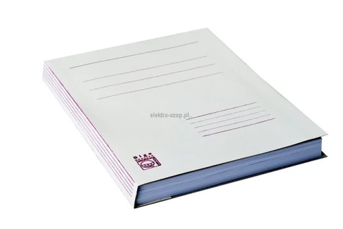 Skoroszyt Bigo A4 - biały 250-280g (0015)