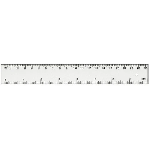 Linijka plastik Tetis 20cm (BL002-B)