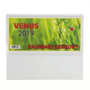 Kalendarz biurkowy Beskidy Wenus biurkowy poziomy 175mm x 270mm (B5)