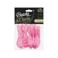 Balon gumowy Godan Balony Beauty&amp;Charm pastelowe 10szt. różowy 300mm 12cal (CB-1PRO)