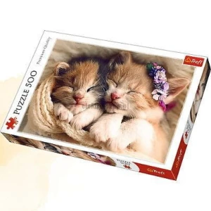 Puzzle Trefl Śpiące kotki 500 el. (37271)