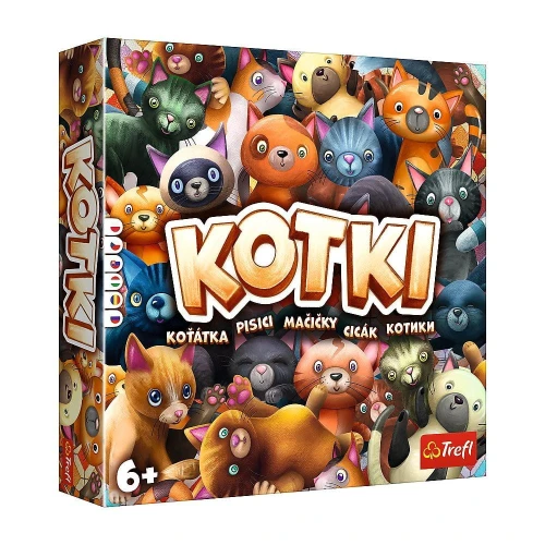 Gra edukacyjna Trefl Kotki (02081)