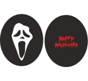 Balon gumowy Godan HALLOWEEN STRASZNE HALLOWEEN 5 szt mix (GB/PG19)