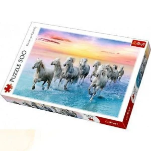 Puzzle Trefl białe konie w galopie 500 el. (37289)