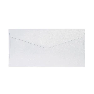 Koperta Galeria Papieru pearl diamentowa biel kk DL - biały (280139) 10 sztuk